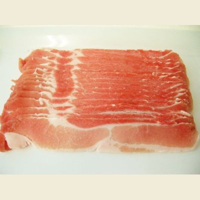 画像1: 輸入 豚バラ スライス 1kg