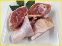 2025【季節限定/鍋】水炊き用骨付き鶏モモ(約300g〜400g)