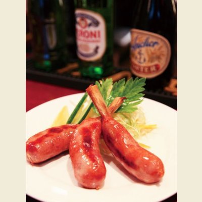 画像3: 【季節限定/焼肉】骨付きウインナー 250g(1本約50g×5本入り)