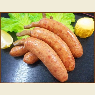 画像1: 【季節限定/焼肉】骨付きウインナー 250g(1本約50g×5本入り)