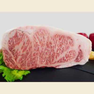 画像1: 北海道産 白老牛 サーロイン ブロック 1kg