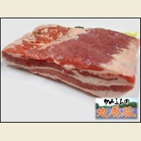 北海道上富良野町産 かみふらの地養豚 バラ ブロック 1kg