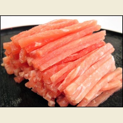 画像1: 北海道産 豚モモ 細切り 300g
