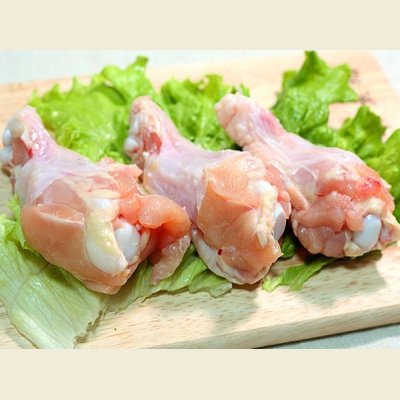 画像1: 北海道産 ホワイトチキン 鶏手羽元 500g
