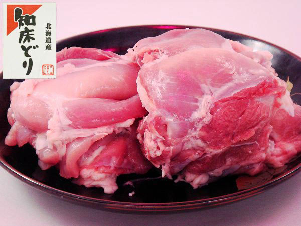北海道産 知床どり 鶏モモ 2kg - 北海道4129屋さん