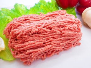 画像: 北海道産 合挽肉(細挽) 500g