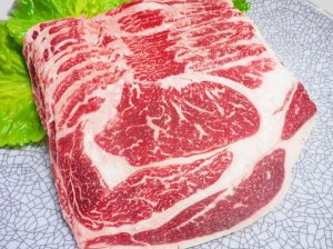 画像: 北海道産 経産和牛 リブロース しゃぶしゃぶ 1kg