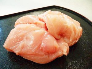 画像: 北海道産 ホワイトチキン 鶏ムネ 1kg