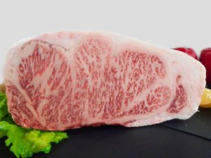 画像: 北海道産 白老牛 サーロイン ブロック 1kg