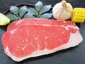 画像: アメリカ産 牛サーロイン ステーキ 300g(1枚150g×2枚)