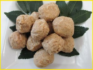 画像: 2025【季節限定/鍋】とり肉だんご 1kg