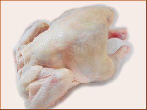 画像: 北海道中札内村産 田舎どり 丸鶏 1羽(約1.1kg)