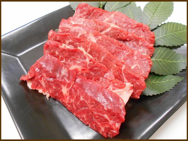 画像1: 【季節限定/焼肉】アメリカ産 牛サガリ 焼肉用 100g (1)