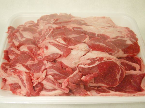 画像2: sp【29の日★祭り】オーストラリア産 ラムショルダー スライス(1kg) (2)