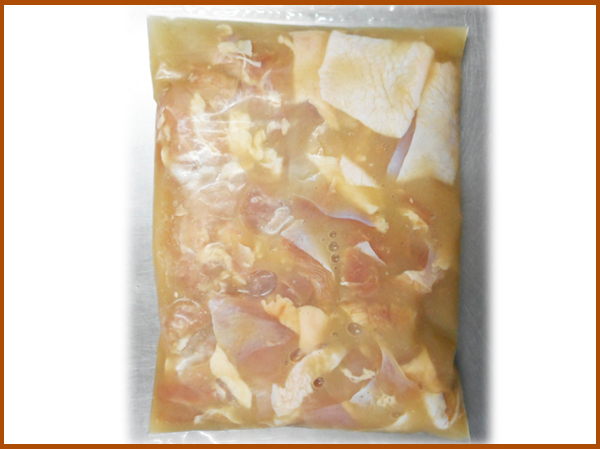 画像2: 【新春BIG SALE】自社製 味付鶏モモ 塩味(500g) (2)